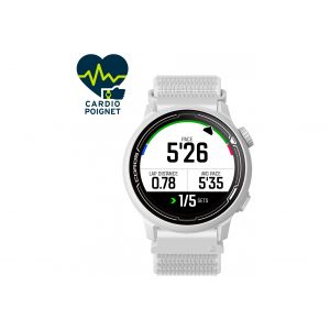 Image de Coros Montre Pace 2 Premi Gps Sport Nylon One Size White