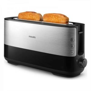 Philips Grillepain HD2692 90 1030W Acier ydable Argent&eacute; 1030 W Noir