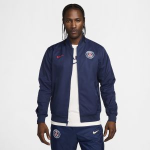 Image de Nike Veste aviateur tiss&eacute;e non doubl&eacute;e Football Paris Saint-Germain Sport Essentials pour homme - Bleu - Taille XL - Male
