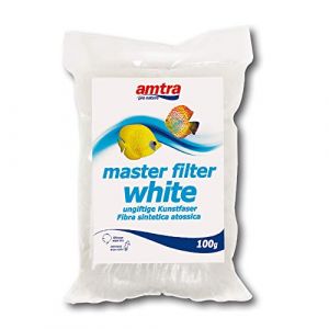 Wave Filtre Coton Traitement de l'eau pour Aquariophilie 1000 g