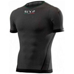 Sixs Maillot De Corps Manche Courte Ts1l Breezytouch XL-XXL Black Carbon