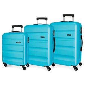 Roll road 55-65-75cm Flex Hard Case Set Light Blue