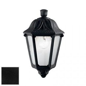 Ideal lux Applique extérieure classique Anna Noir résine 101552