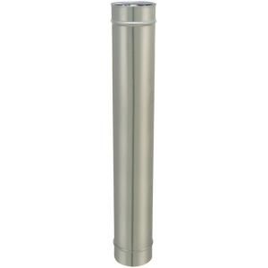 Isotip 031316 - Tuyau Inox 304 longueur 330 diam&egrave;tre 167