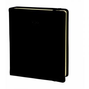 Image de Quo Vadis Agenda 2022 Executif Prestige Silk Noir Elast Semainier