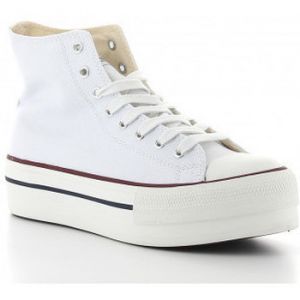 Victoria Tribu Doble Botin Basket Lona Blanc 41