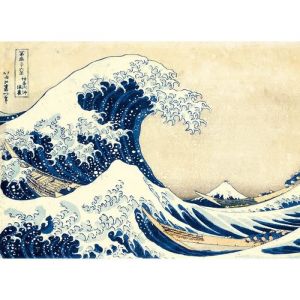 Clementoni Puzzle Adulte - La Grande Vague de Kanagawa - 1000 Pieces Collection Musee - Art