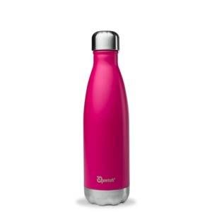 Qwetch Bouteille isotherme en inox - rose magenta 500ml