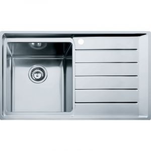 Image de Franke Neptune Plus - Inox Evier NPX 611/2, 860x510 mm, gauche (101.0068.368)