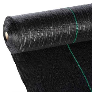 Bâche de paillage tissée 2,00 m x 10,00 m - 20 m² - 100 g/m² - pliée