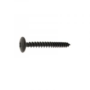 Vis de penture à tête ronde large Torx acier noir 6X25 boîte de 250 - ULTIMA - 13360025