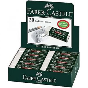 Faber-Castell Boîte de 20 gommes Effacer