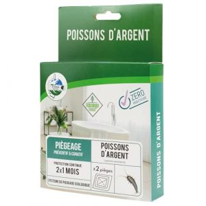Terra Nostra PLAQUES Poisson d'argent phéromones, Vert