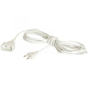 Smart System - Rallonge Électrique "Smart" 5M Blanc
