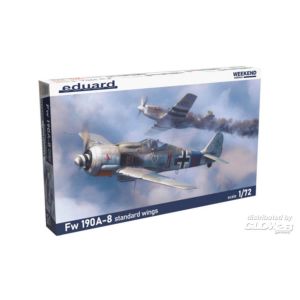 Eduard Maquette avion : Fw 190A-8 standard wings