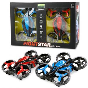 Amewi FightStar Battle Drone Set RTF Rouge & Bleu