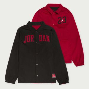 Image de Jordan Reversible Coach Jacket, Bombers, en noir, taille: 128-132 - Couleur noir - Taille 128-132