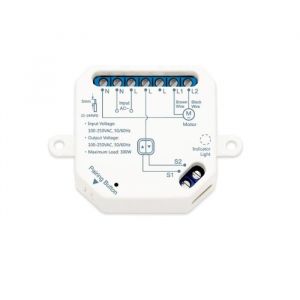 Interrupteur WiFi Volets Roulants Automatiques Blanc