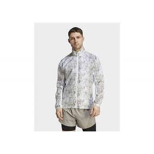 Image de Adidas Veste &agrave; imprim&eacute; int&eacute;gral Marathon Blanc, pointure XX-Large - Blanc - Taille XX-Large