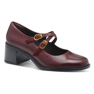Tamaris Femme Damen Pump with Strap 1-22411-45 Escarpins, Merlot, 37 EU