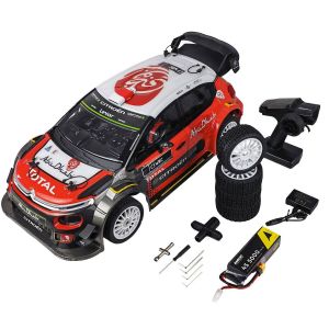 Amewi Voiture RC Hyper Go Citro&euml;n C3 WRC Rallye brushless 4WD - 1/7 - RTR