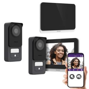 Philips Visiophone filaire WE Connect 3 avec 1 &eacute;cran et 1 platine de rue suppl&eacute;mentaire