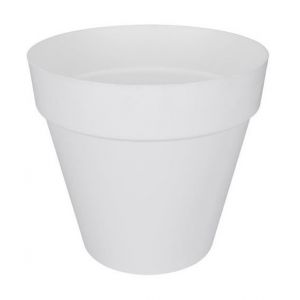 Elho loft urban round 25cm blanc