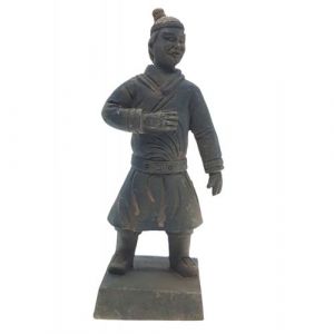 Statuette guerrier chinois Qin 6 l, hauteur 14 cm, décoration aquari Animallparadise