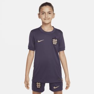 Nike Maillot Match Extérieur Angleterre 2024 Junior - Purple, Purple - Taille 8-9Y