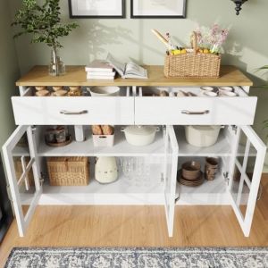 Lit modulable, lit mezzanine avec armoires et tiroirs, mdf, lit enfant avec bureau, lit simple sans matelas, blanc