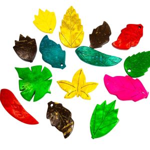 Eduplay Feuilles color&eacute;es en coque de noix de coco, 150 g