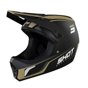 Casque Shot BMX Rogue United Black Gold Matt