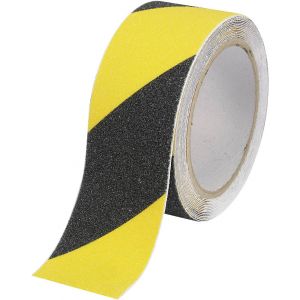 Toolcraft Bande antidérapante ANST255M-YB 1564011 noir, jaune (L x l) 5 m x 25 mm 1 rouleau(x)