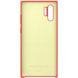 Samsung Coque Note 10+ Silicone rouge