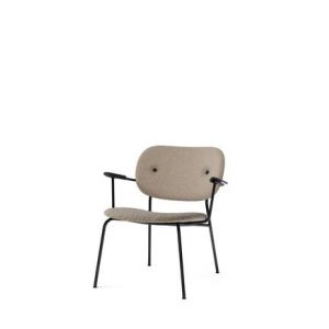 Image de Menu Co Lounge Chair totalement rembourré - Moss 022 - Chêne, naturel Gris