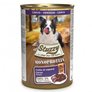 Image de Stuzzy dog monoprotein cervo 400 g