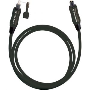 Oehlbach Toslink audio numérique Câble de raccordement [1x Toslink mâle (ODT) - 1x Toslink mâle (ODT)] 10 m noir OPTO Star Black