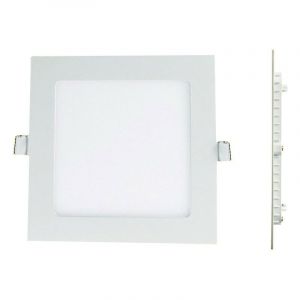 Europalamp Spot Encastrable LED Carre Extra-Plat 24W - Blanc Chaud 3000K