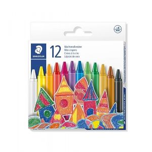 Image de Staedtler Craie à la cire, étui carton de 12 - Lot de 7