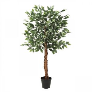 Ligne Deco Ficus artificiel panaché 588 feuilles 120cm