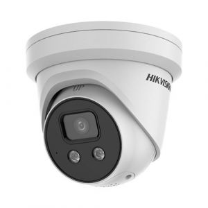 Hik vision DS-2CD2347G2-L(2,8mm)(C) - Camera dôme IP - 4 MP IR 30M - Technologie ColorVu - Blanc
