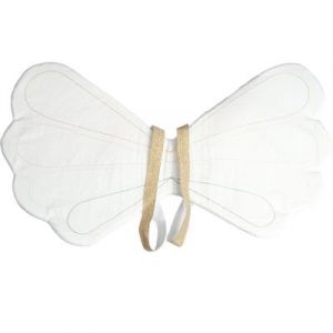 Ailes de fée en coton biologique Rainbow