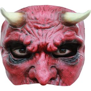 Ruedelafete Demi masque latex Diable