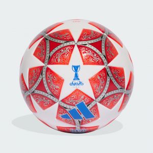 Adidas Ballon Femme Champions League Finale 2025/26 Oslo League - Blanc/rouge, pointure Ball SZ. 4 - ['Blanc', 'Rouge'] - Taille Ball SZ. 4