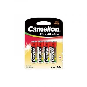 Camelion Pack de 4 piles Alcaline LR6 Mignon AA (11000406)