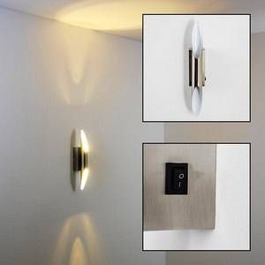 Trio Applique BOLERO LED Nickel mat, 2 lumi&egrave;res