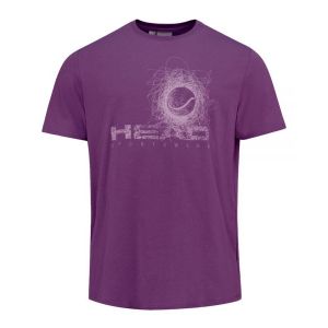 Head Shirt Vision Hommes, Violet, S, Lilac