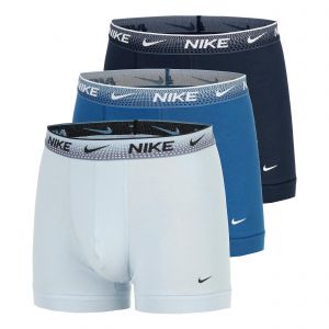 Nike Boxer Trunk Dry Fit bleu marine blanc noir 3 paires - XL