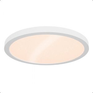 Goliving Plafonnier - Plafonnier - Led - Extra fin - Lumière blanc chaud - Chambre - Salle de bain - Salon - Ø 30cm - Blanc