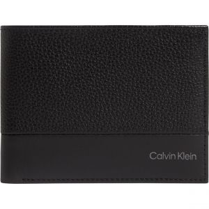 Calvin Klein Portefeuille Jeans SUBTLE MIX BIFOLD 5CC W/COIN L - Couleur Unique - Taille Noir